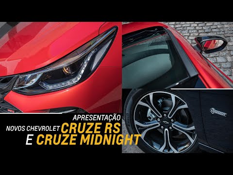 Apresentação Novos Chevrolet Cruze RS e Cruze Midnight