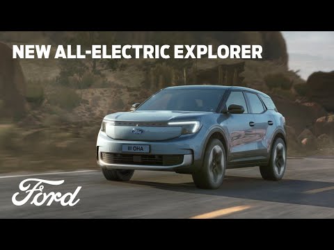 This is the New All-Electric Explorer. This is Exploring Reinvented.