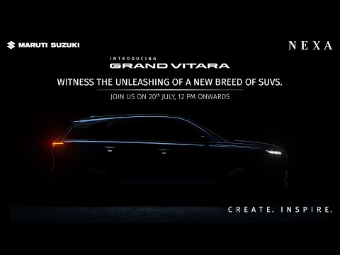 Introducing a New Breed of SUVs. The Grand Vitara