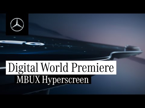World Premiere of the MBUX Hyperscreen