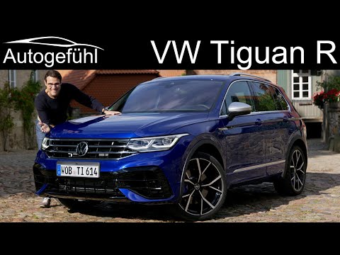 first-ever VW Tiguan R 320 hp FULL REVIEW with new torque vectoring Tiguan Facelift 2021 Autogefühl