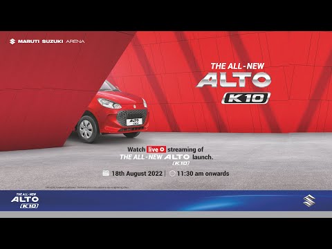 Introducing The All-New Maruti Suzuki Alto K10 | India Ki Chal Padi