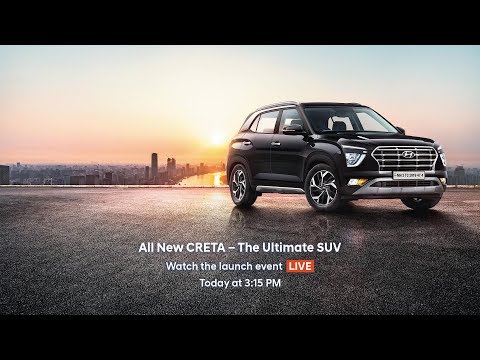 Hyundai | All New CRETA, The Ultimate SUV | Launch LIVE Webcast