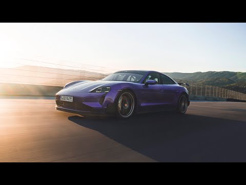 El Lanzamiento del nuevo Porsche Taycan Turbo GT (en inglés - 4K)