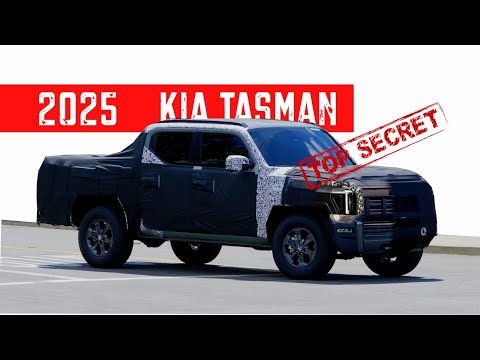 2025 Kia Tasman has been testing in the US