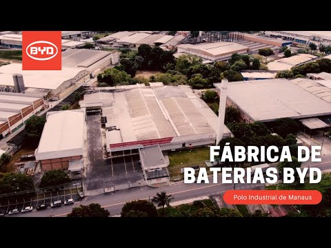 Conheça a fábrica de baterias de fosfato de ferro-lítio da BYD do Brasil