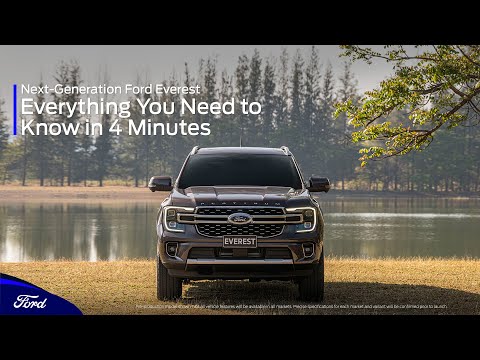 Next-Generation Ford Everest: Everything You Need to Know in 4 Minutes