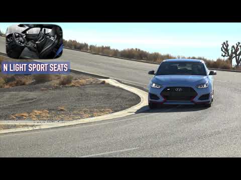 El nuevo Hyundai Veloster 2021 en la pista