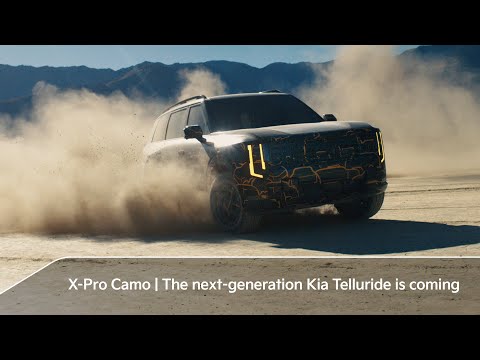 X-Pro Camo | The next-generation Kia Telluride is coming