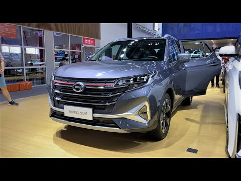 2021 GAC GS3 FirstLook Walkaround—2020 Beijing Motor Show—2021款广汽传祺GS3，外观与内饰实拍