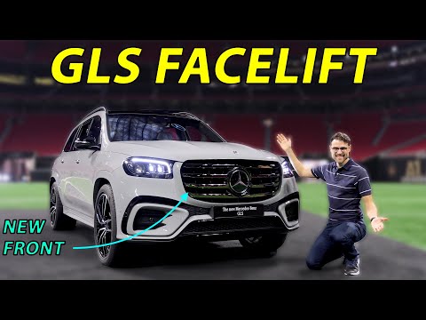 2024 Mercedes GLS facelift responds to the BMW X7 !