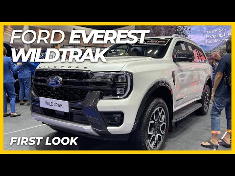 2023 Ford Everest Wildtrak | First Look | Bangkok Int&#039;l Motor Show 2023