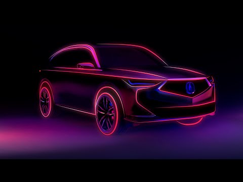 Next-Generation Acura MDX Prototype – Global Debut Oct. 14