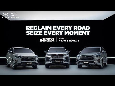 It&#039;s time to reclaim every road and seize every moment with The New Fortuner and New Kijang Innova