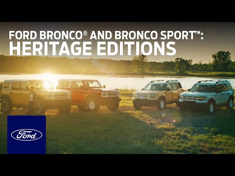 Ford Bronco® and Bronco Sport™ Heritage Editions | Ford