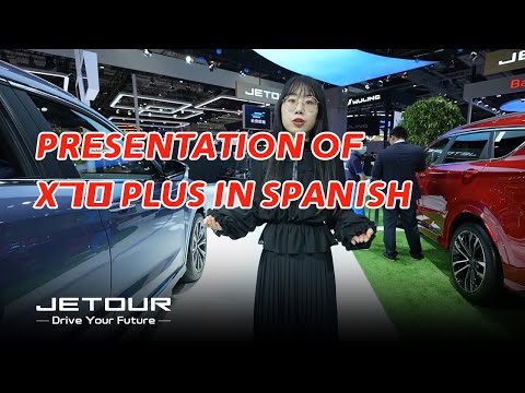 X70 Plus | Spanish commentary of X70 Plus in Shanghai auto show