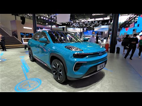2021 Chery EQ5 Ant EV Walkaround—2020 Beijing Motor Show—2021款奇瑞蚂蚁EV，外观与内饰高清实拍