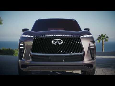 El INFINITI QX Monograph desde todos los ángulos exteriores