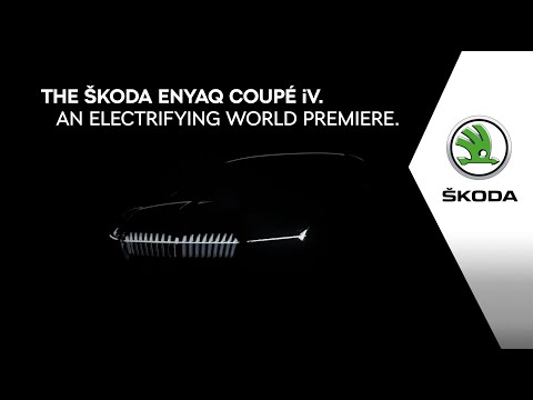 Making an elegant entrance: The ŠKODA ENYAQ COUPÉ iV World Premiere