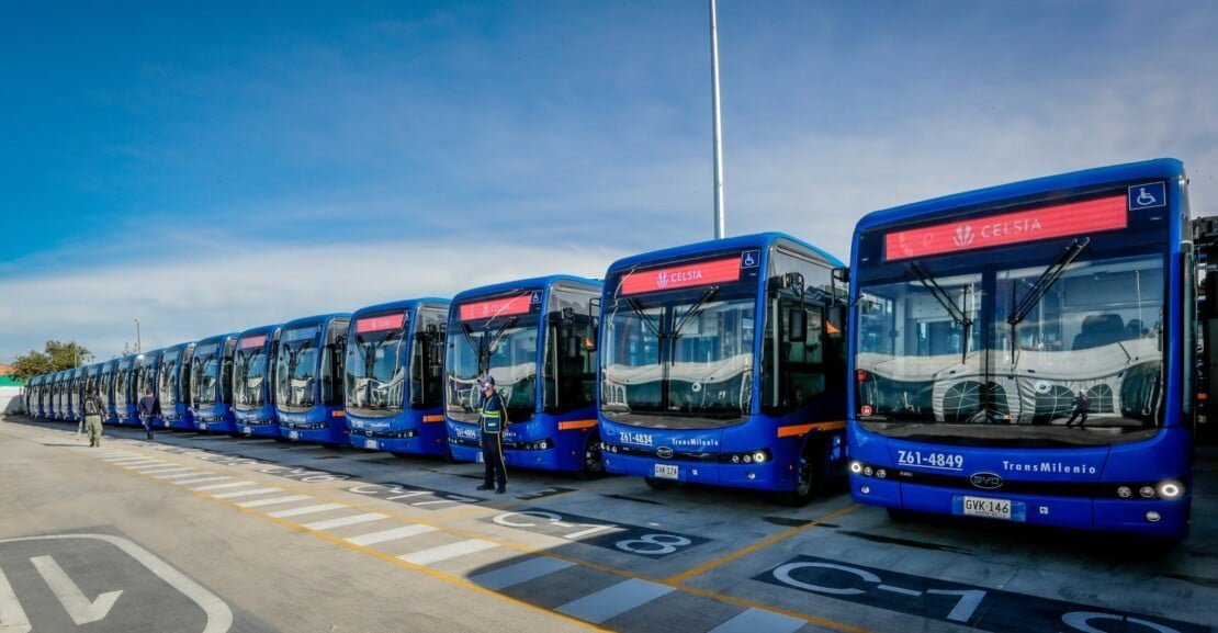 Buses eléctricos de BYD