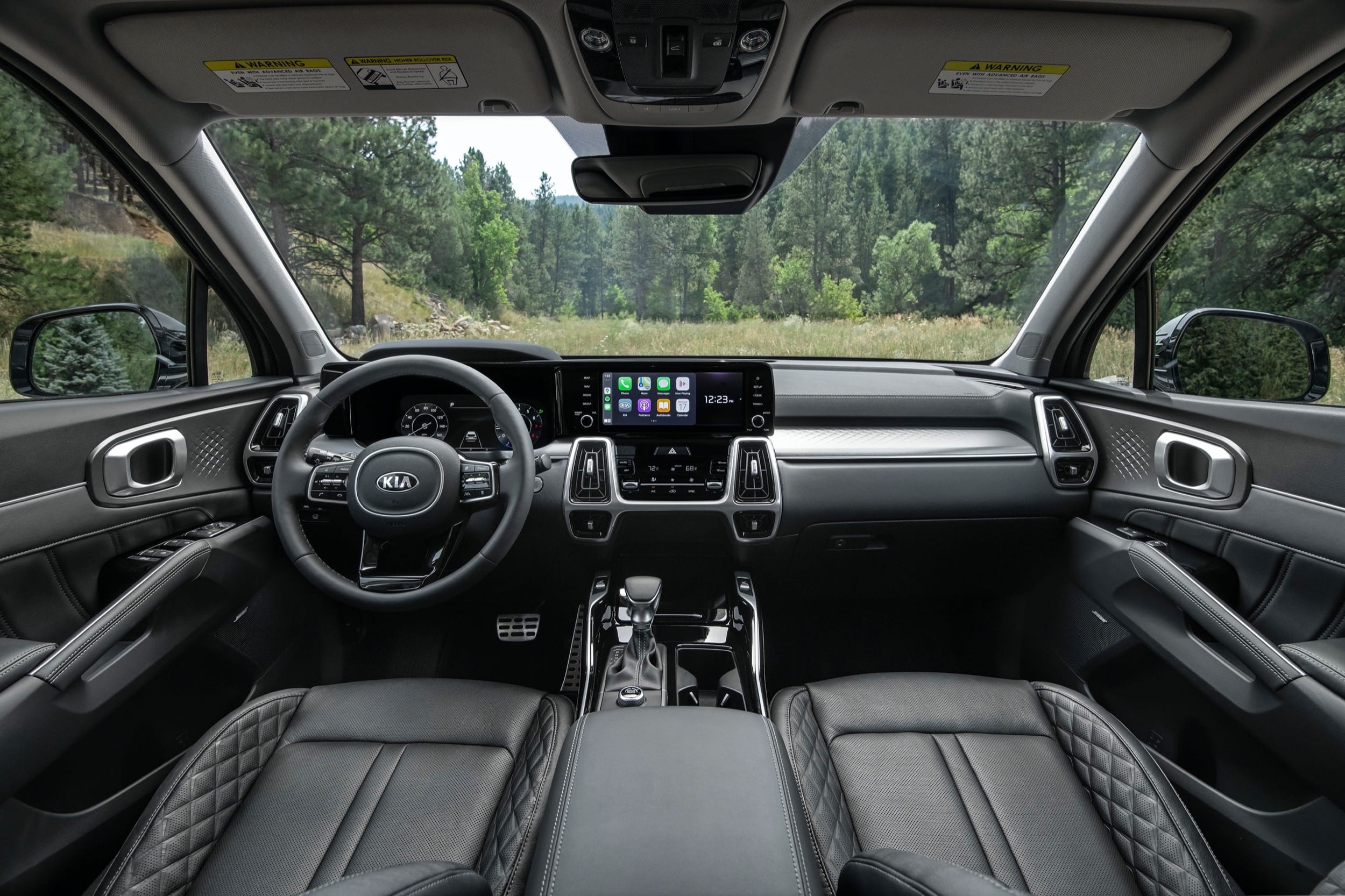 Kia sorento 2022 интерьер