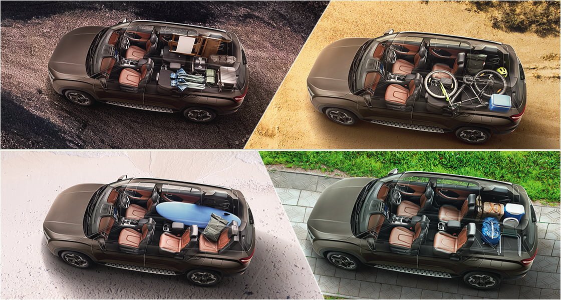 Hyundai Alcazar 2022: Nuevos detalles de equipamiento desde la India ...