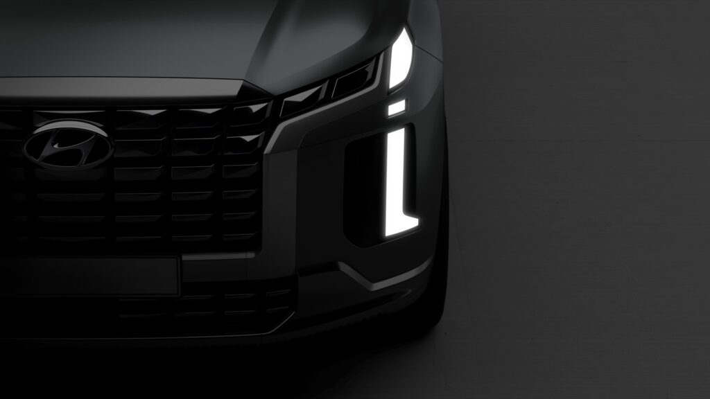 Hyundai Palisade 2023: teaser