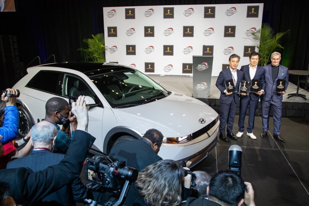 El IONIQ 5 de Hyundai arrasa con los premios "Auto Mundial del Año" (World Car of the Year)