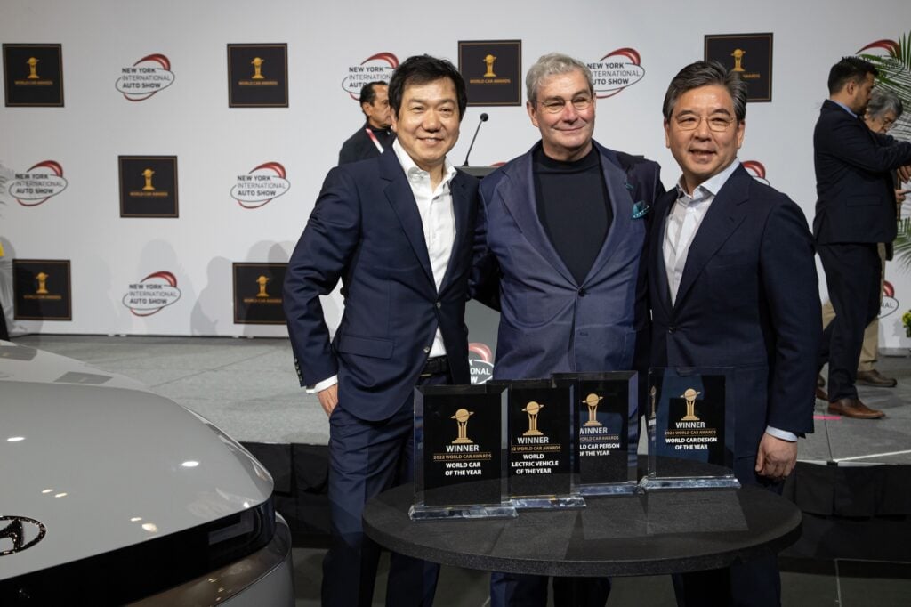 El IONIQ 5 de Hyundai arrasa con los premios "Auto Mundial del Año" (World Car of the Year)