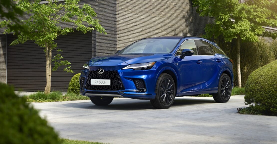 Lexus RX 500h 2023: Exterior