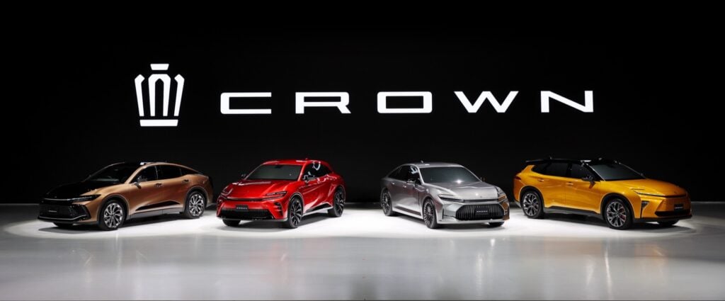 Toyota Crown lineup para Japón
