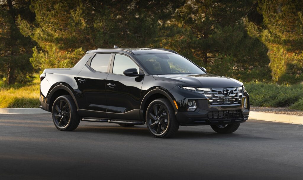 Hyundai Santa Cruz Night 2023: Exterior