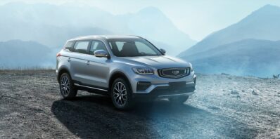 Geely Azkarra: Exterior