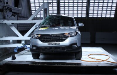 Fiat Strada: Prueba de choque