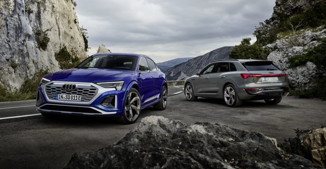 Audi Q8 e-tron: Exterior