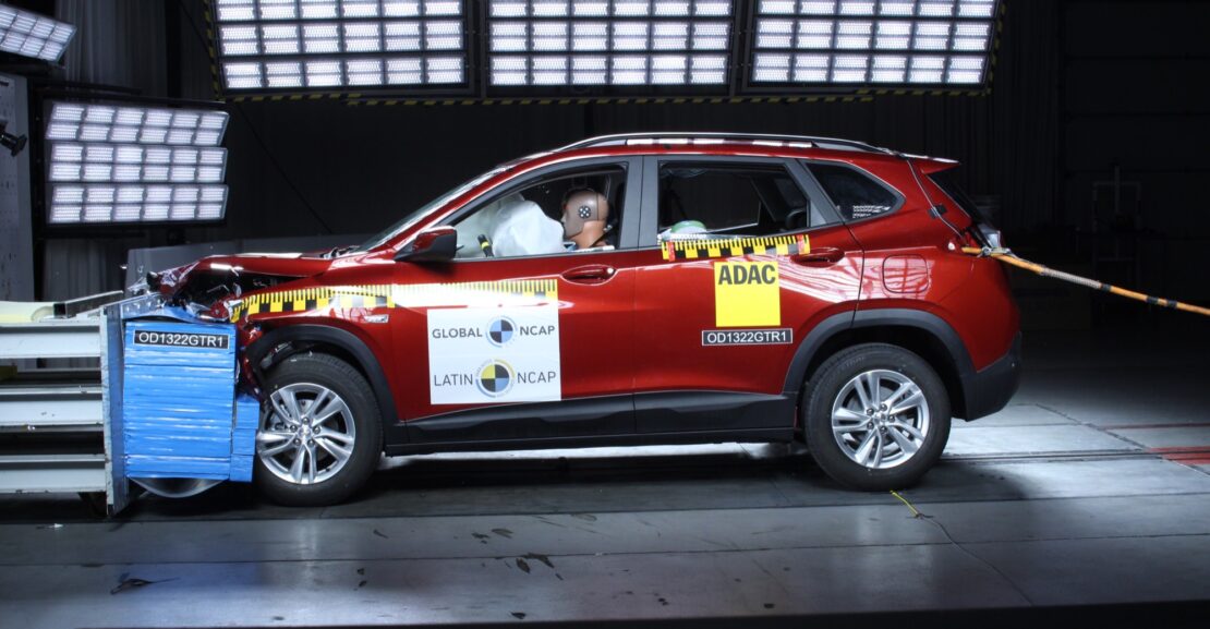 Chevrolet Tracker: Prueba de choque