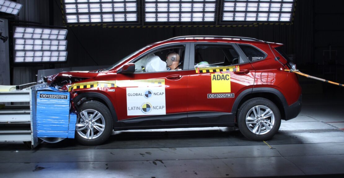 Chevrolet Tracker: Prueba de choque
