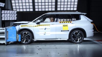 Mitsubishi Outlander: Prueba de choque