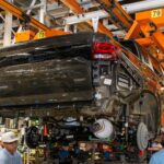 Chevrolet Montana en la línea de ensamblaje