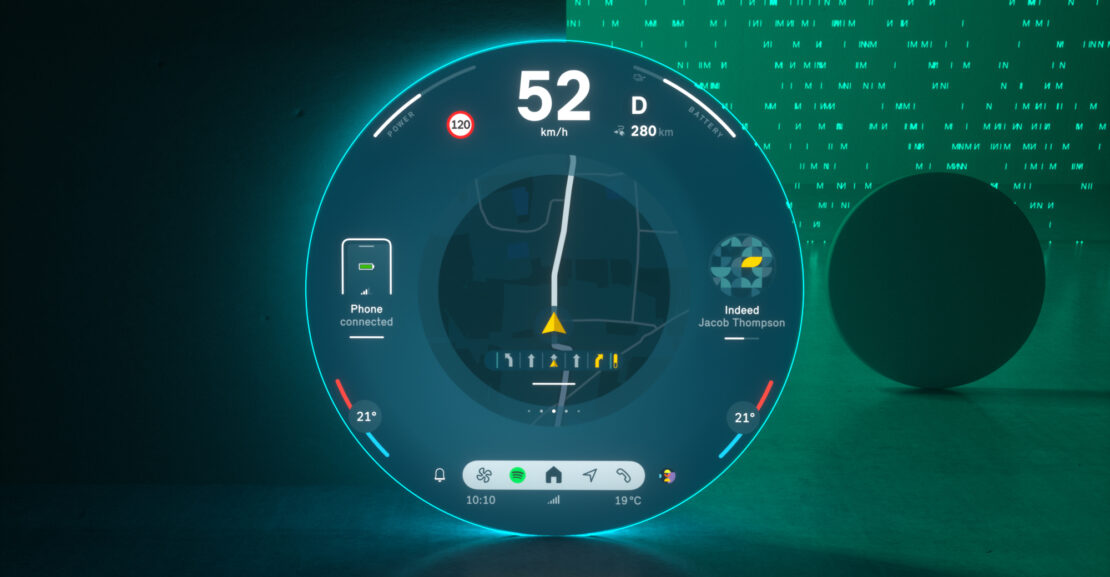 La pantalla OLED redonda y el Sistema Operativo MINI 9