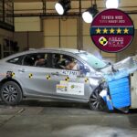 La prueba de choque del nuevo Toyota Yaris