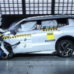 Mitsubishi Outlander PHEV: Prueba de choque