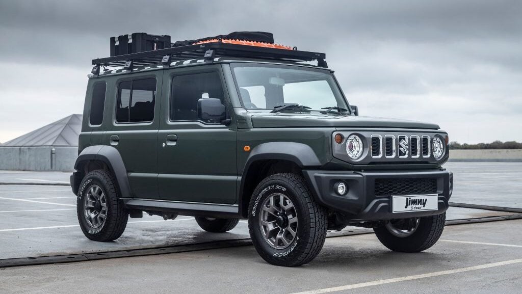 El Suzuki Jimny 5 Puertas: Exterior