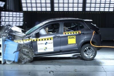La prueba de choque del Fiat Pulse