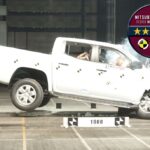 Prueba de choque de la nueva Mitsubishi L200: Exterior
