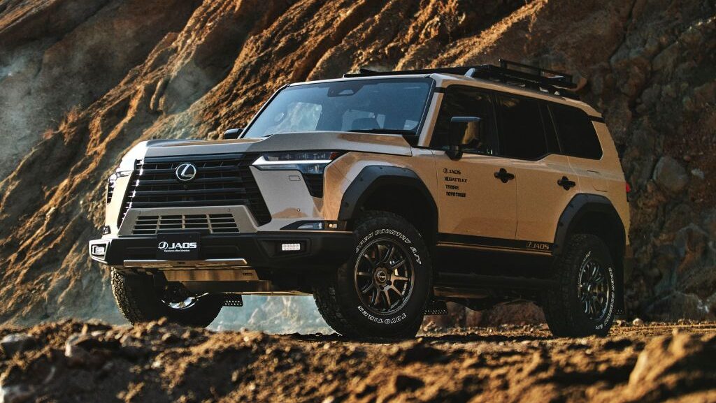 El nuevo Lexus GX 550 Overtrail+ JAOS: Exterior
