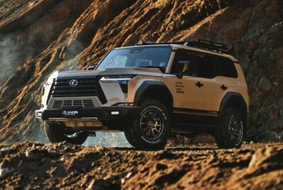 El nuevo Lexus GX 550 Overtrail+ JAOS: Exterior