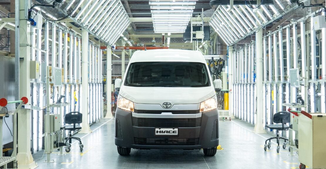 El Toyota Hiace producido en Argentina