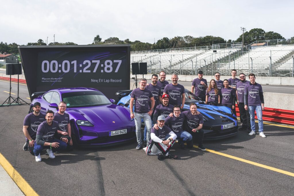 Porsche Taycan Turbo GT: "el auto eléctrico de producción en serie más rápido" en el Weathertech Raceway Laguna Seca