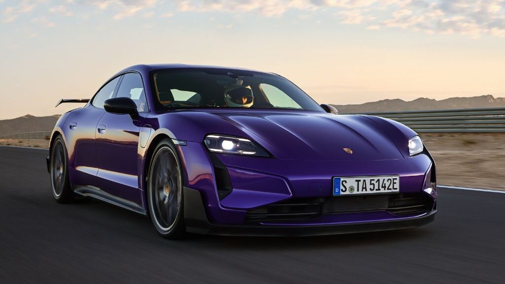 El nuevo Porsche Taycan Turbo GT: Exterior